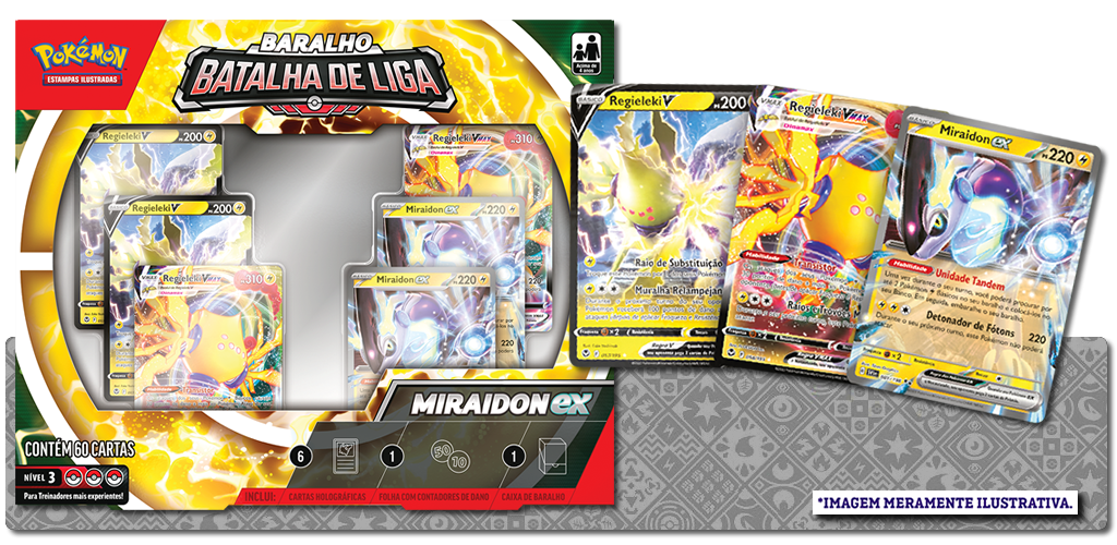 Baralho Batalha de Liga Miraidon ex